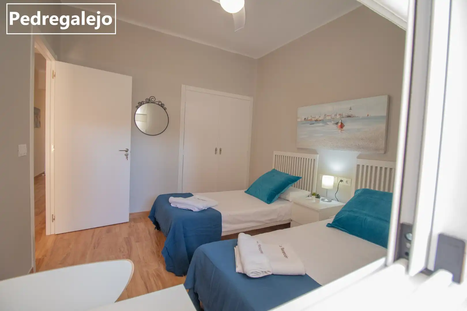 Bedroom of Flat for share in Málaga  with Air Conditioner, Heating and Terrace