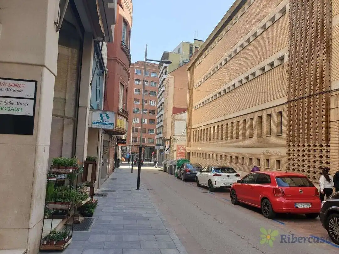 Vista exterior de Piso en venta en Tudela con Calefacción