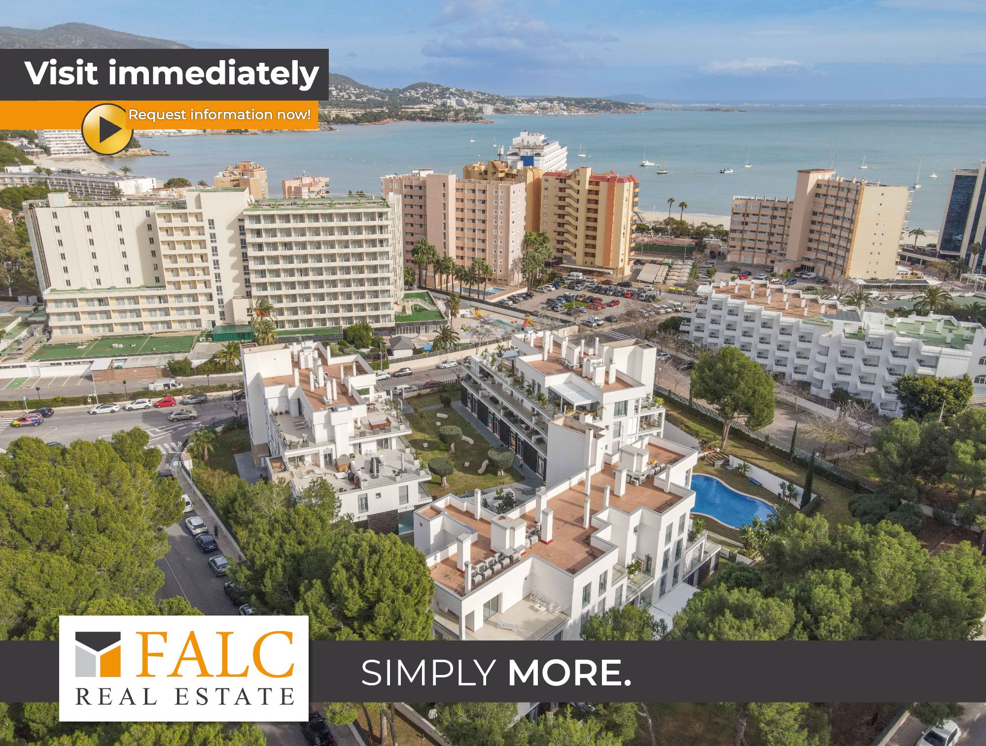 Exterior view of Apartments for sale in Calvià  with Private garden