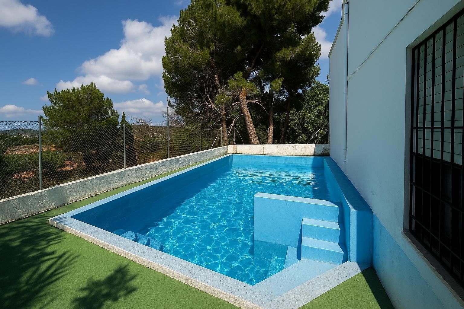 Piscina de Finca rústica en venda en Alberic amb Jardí privat, Terrassa i Traster