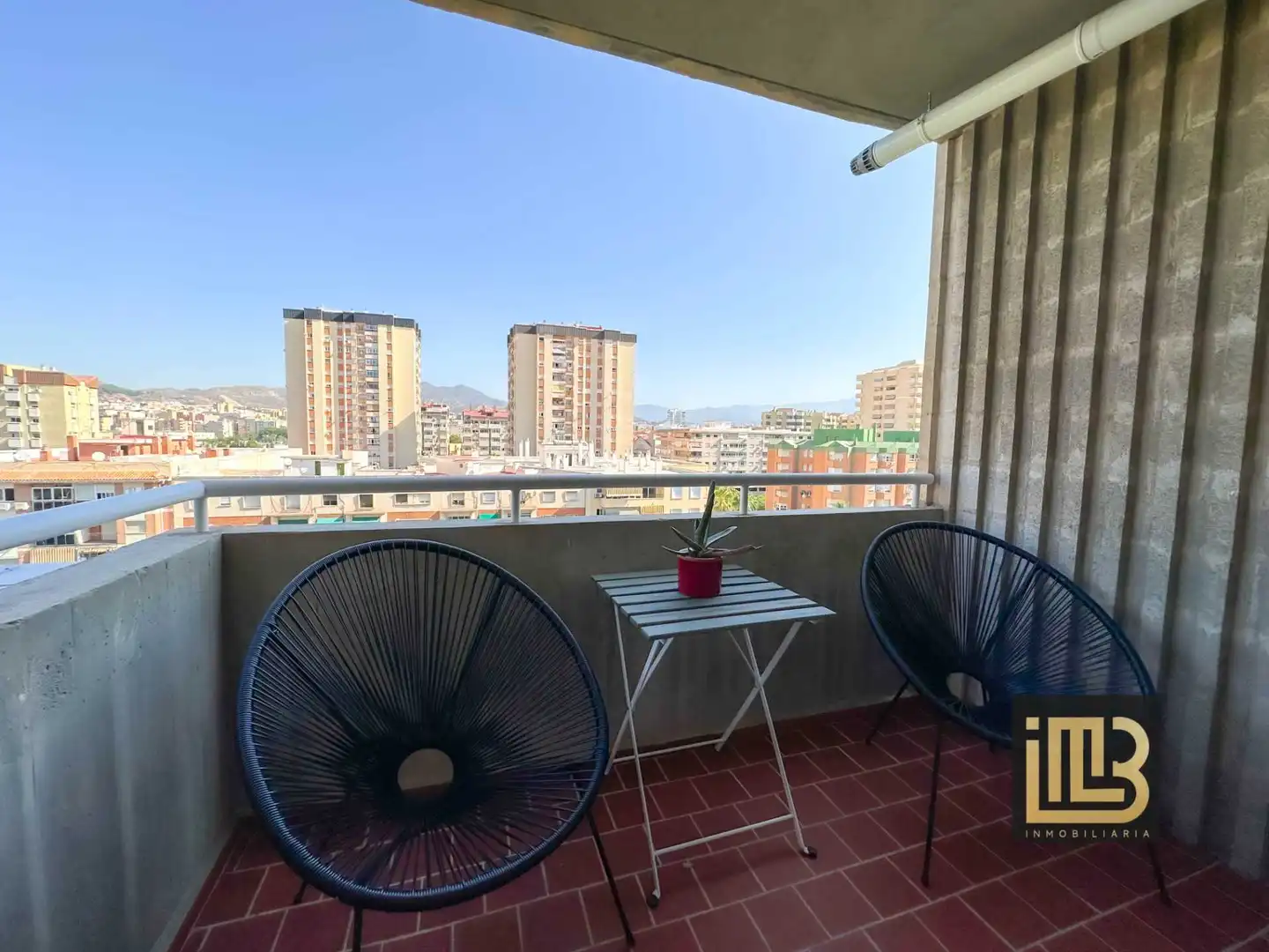Terraza de Piso de alquiler en Málaga con Aire acondicionado, Trastero y Amueblado