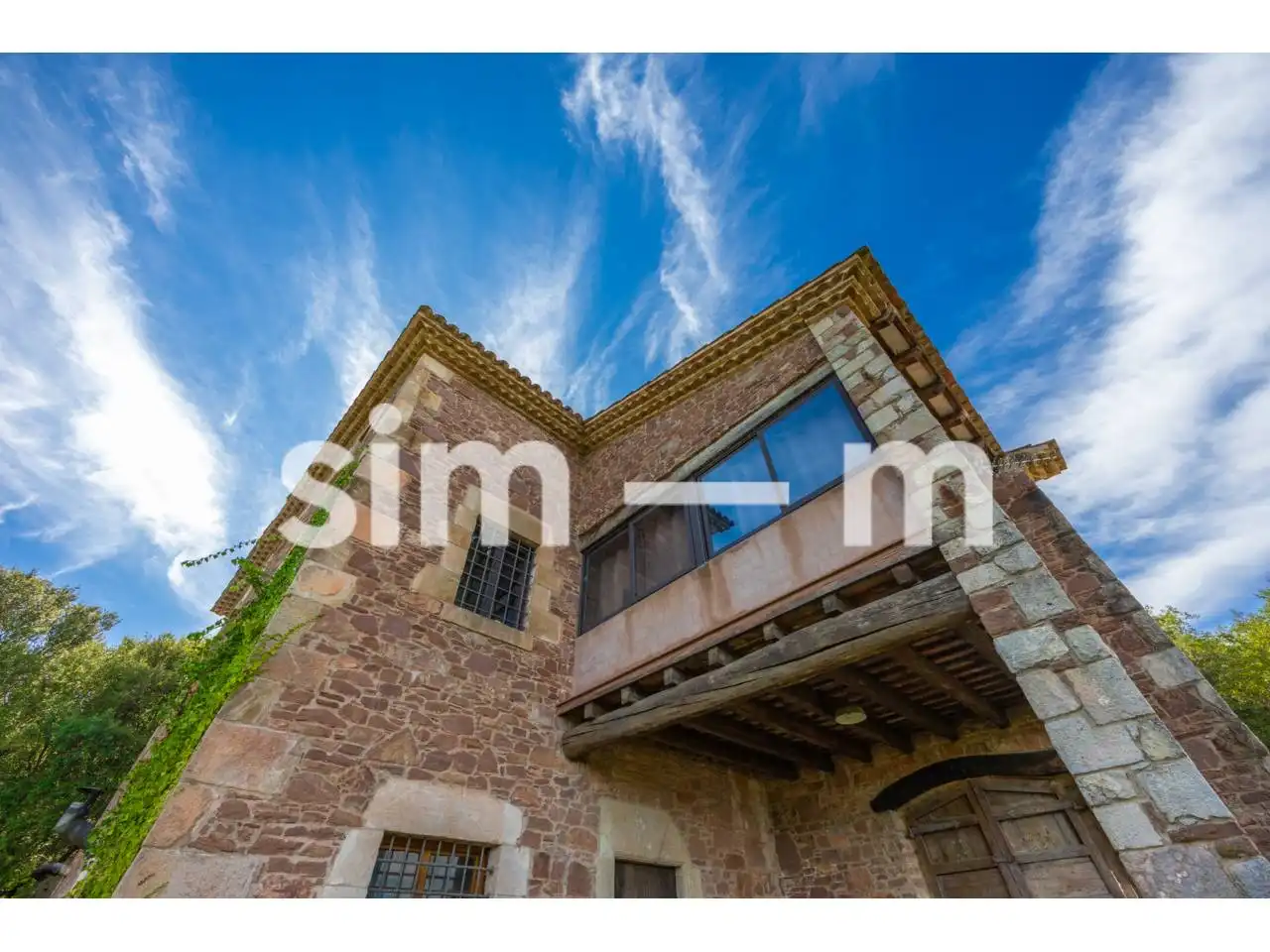 Vista exterior de Finca rústica en venda en El Brull amb Calefacció, Jardí privat i Terrassa