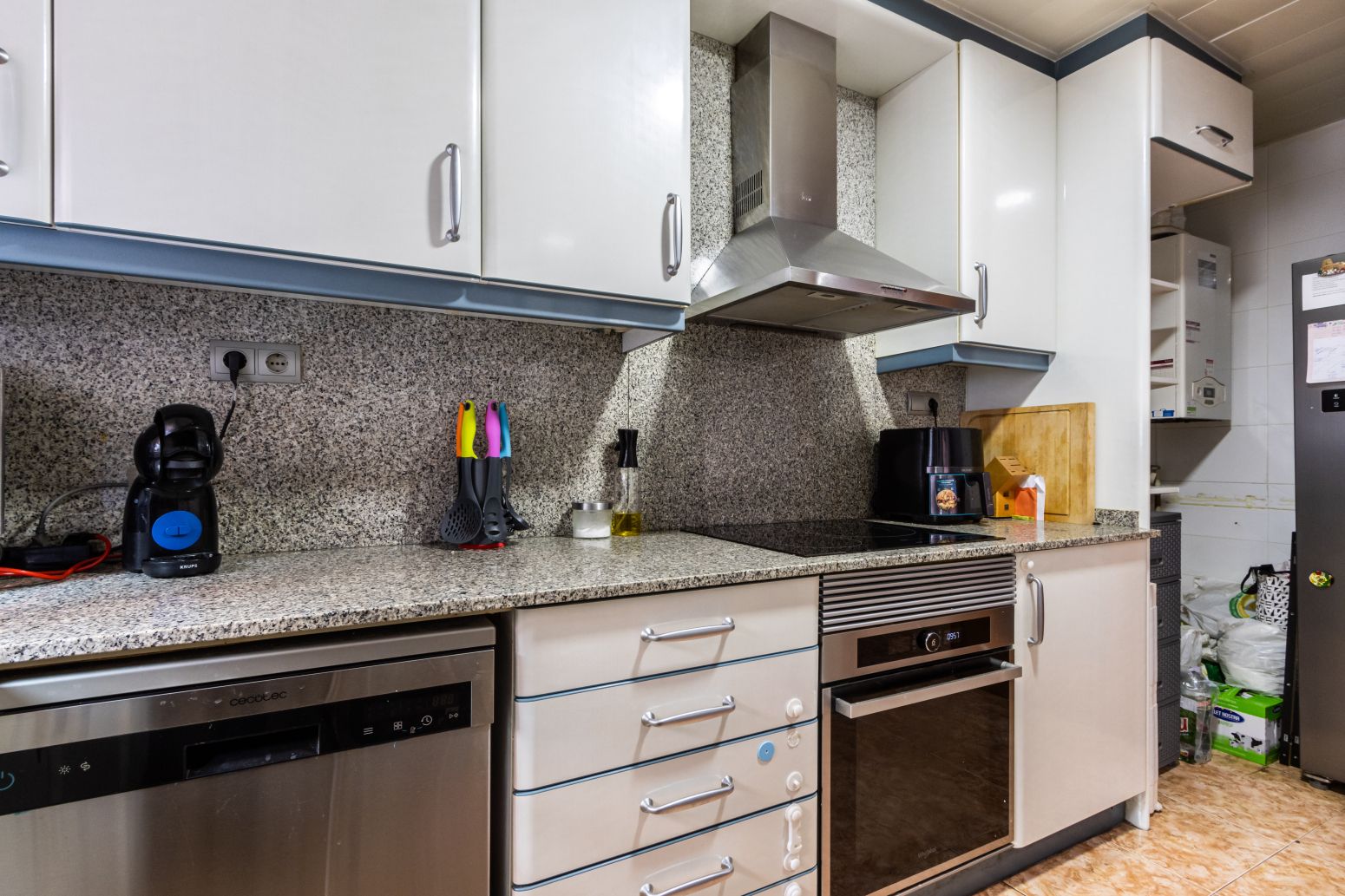 Kitchen of Flat for sale in Terrassa  with Heating and Storage room