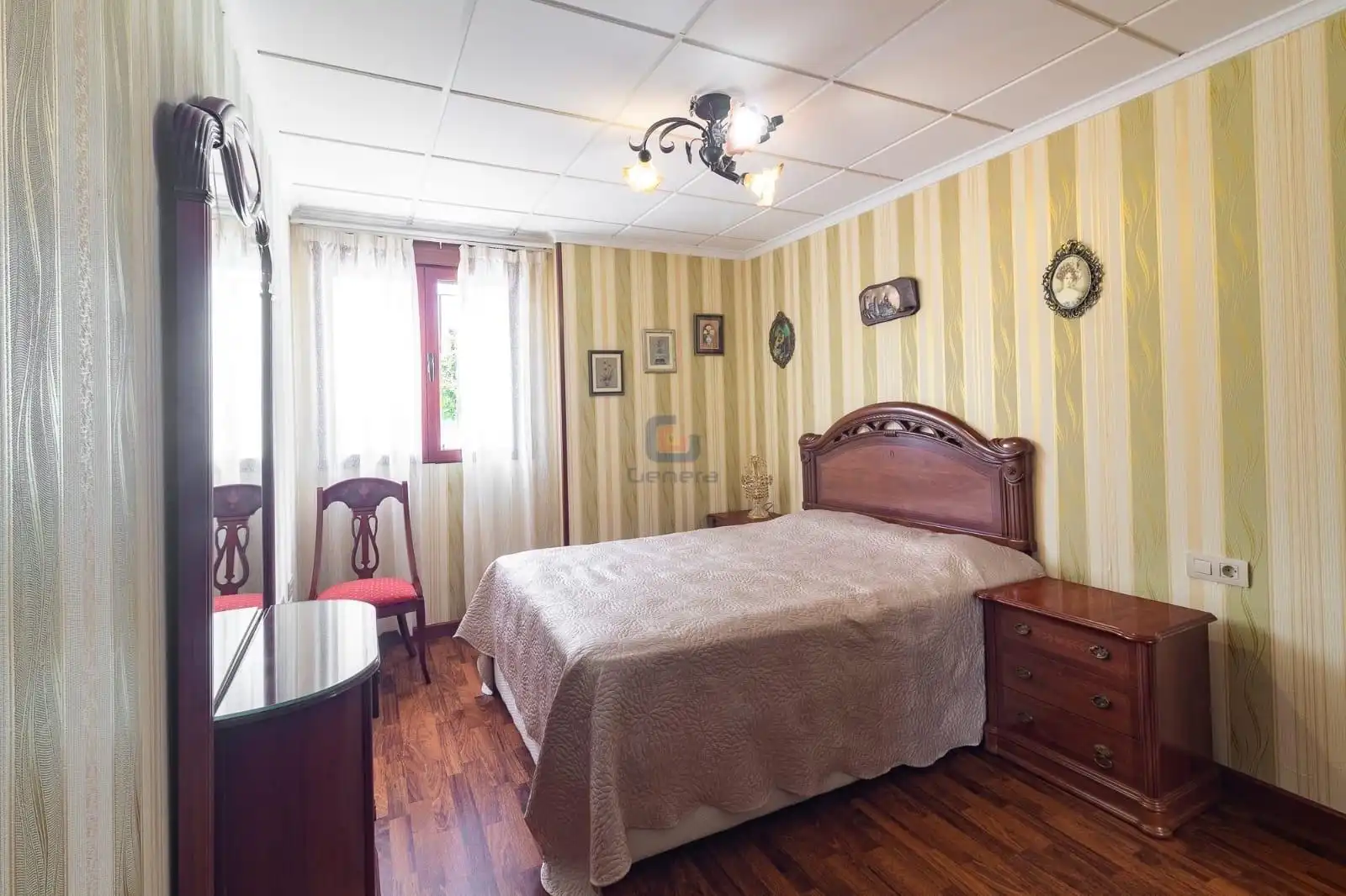 Schlafzimmer von Haus oder Chalet zum Verkauf in Beniatjar mit Privatgarten, Terrasse und Abstellraum