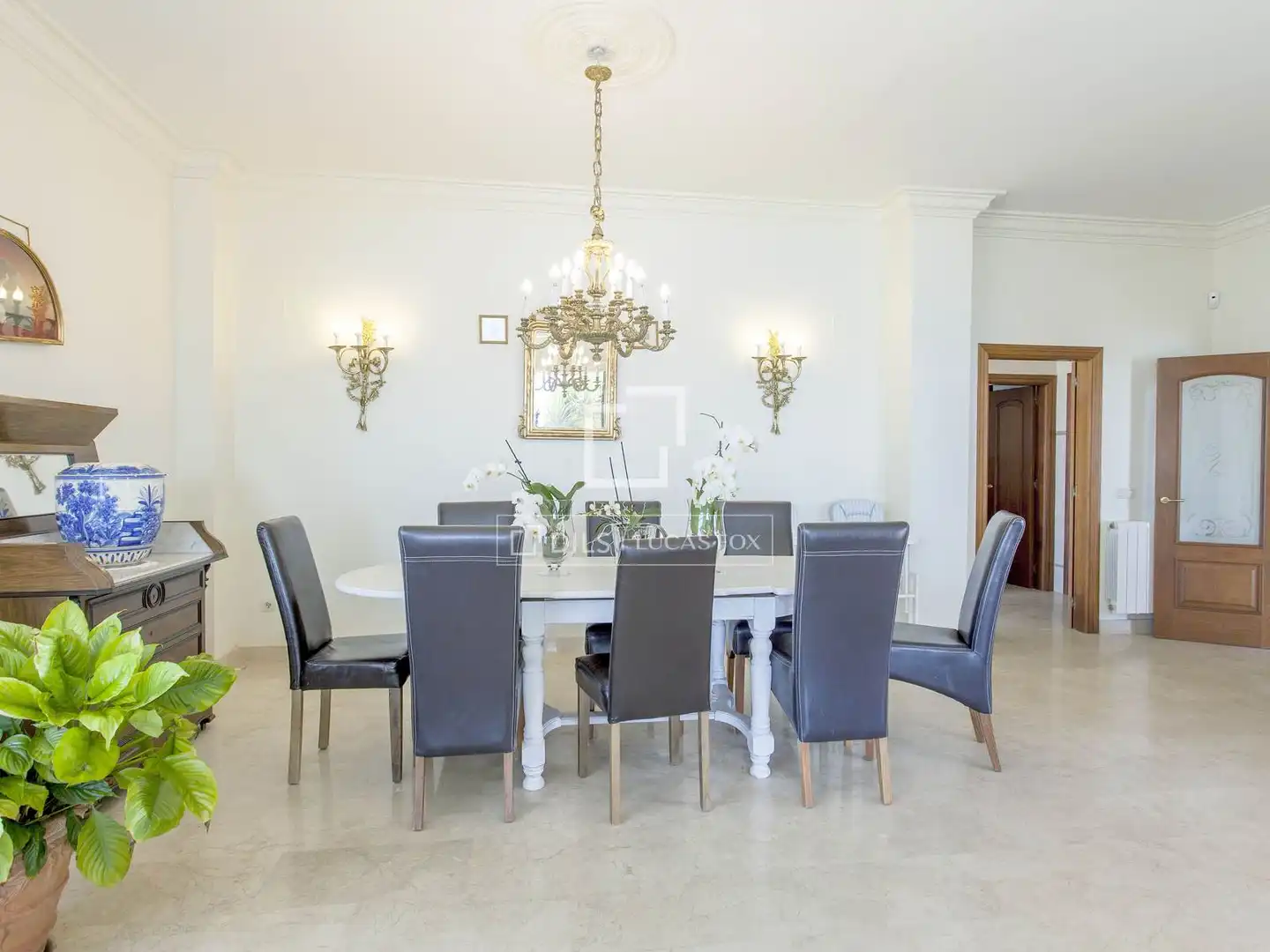 Comedor de Casa o chalet en venta en Cullera con Aire acondicionado, Jardín privado y Piscina