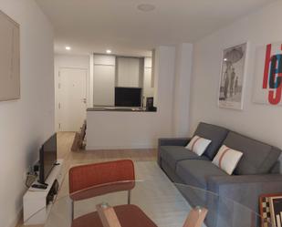 Sala d'estar de Pis de lloguer en Málaga Capital amb Aire condicionat, Moblat i Forn