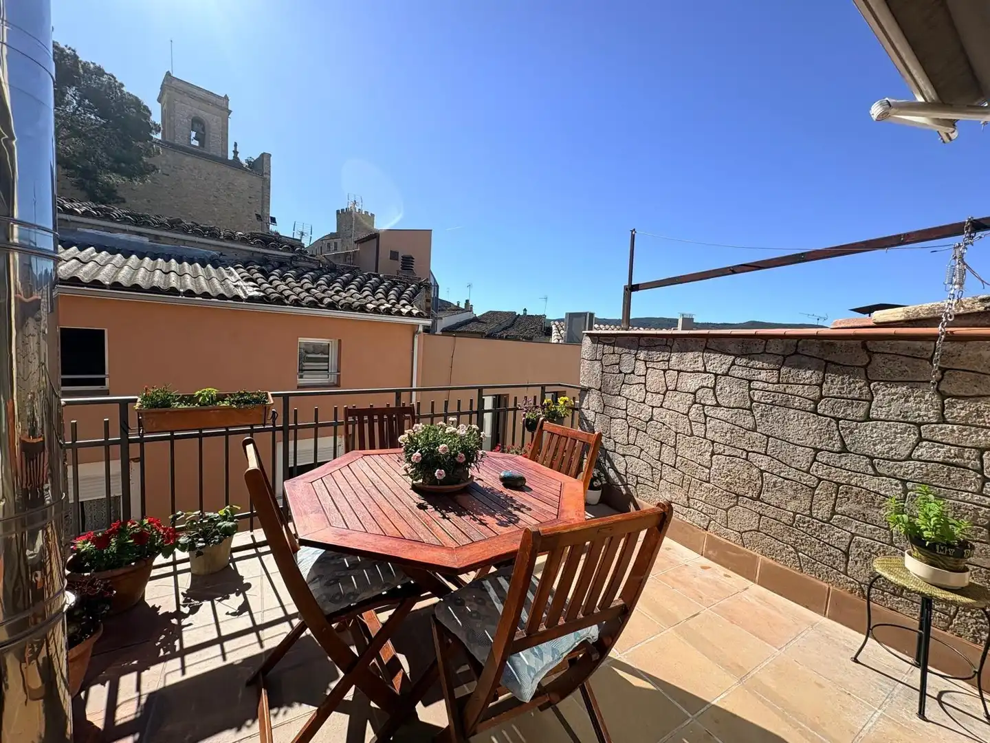 Terrassa de Casa o xalet en venda en Sant Martí de Tous amb Calefacció, Terrassa i Balcó