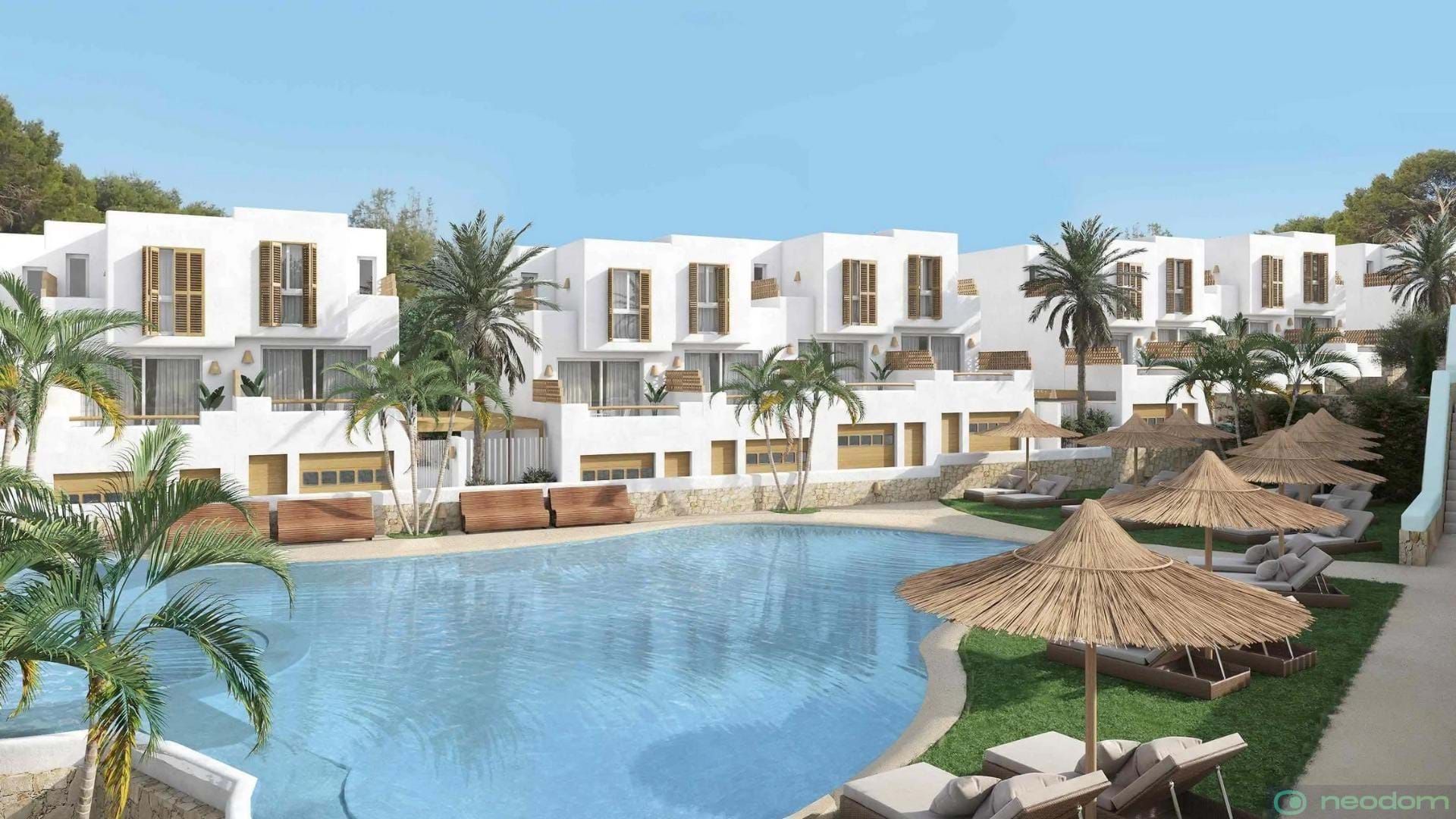 Swimming pool of House or chalet for sale in El Ràfol d'Almúnia