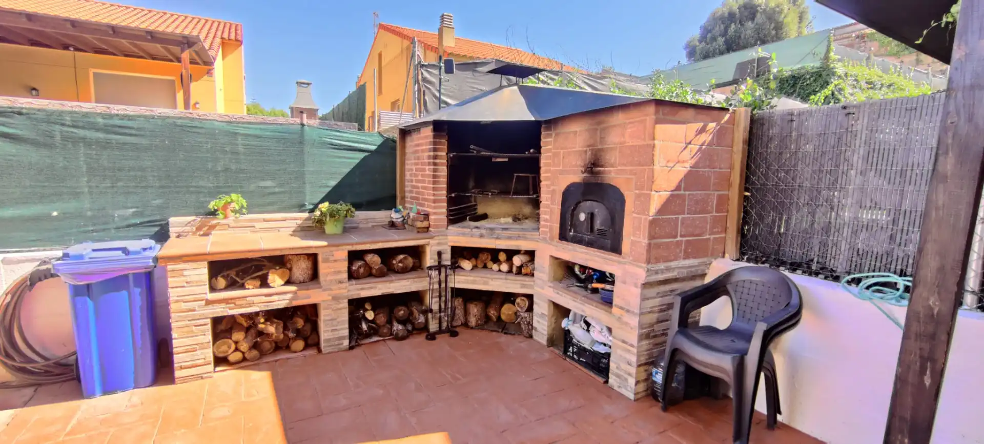 Terraza de Casa o chalet en venta en Cunit con Aire acondicionado, Calefacción y Jardín privado
