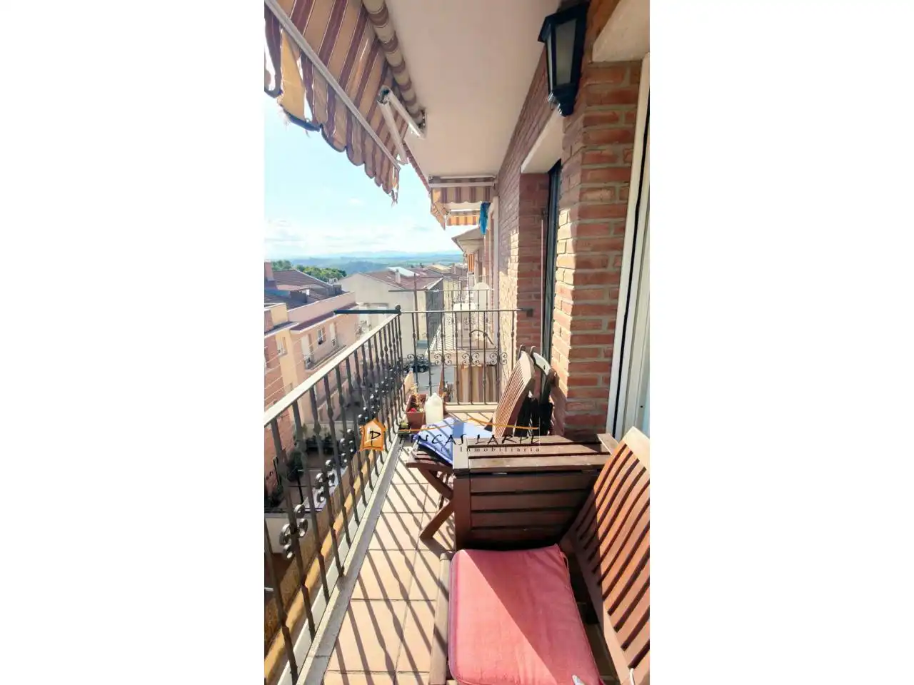 Terrasse von Wohnung zum Verkauf in Gelida mit Klimaanlage, Heizung und Parkett