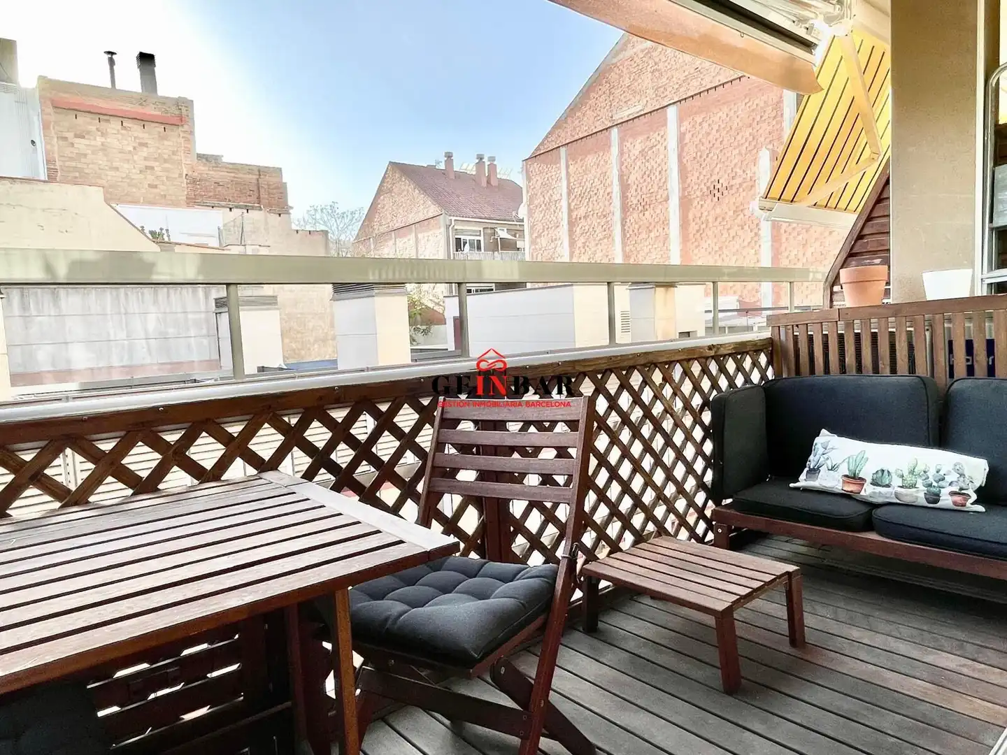 Terrasse von Wohnung zum Verkauf in Barcelona mit Klimaanlage, Heizung und Parkett