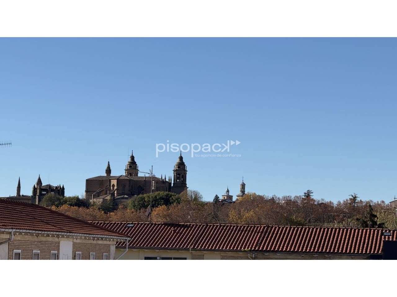 Exterior view of Flat for sale in  Pamplona / Iruña  with Heating, Balcony and Alarm