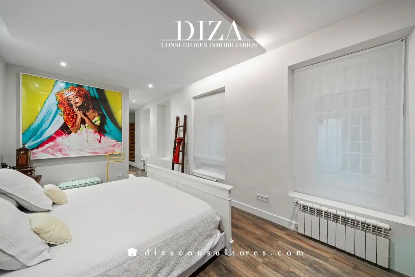 Bedroom of Ground floor for sale in Madrid  with Air Conditioner, Heating and Parquet flooring