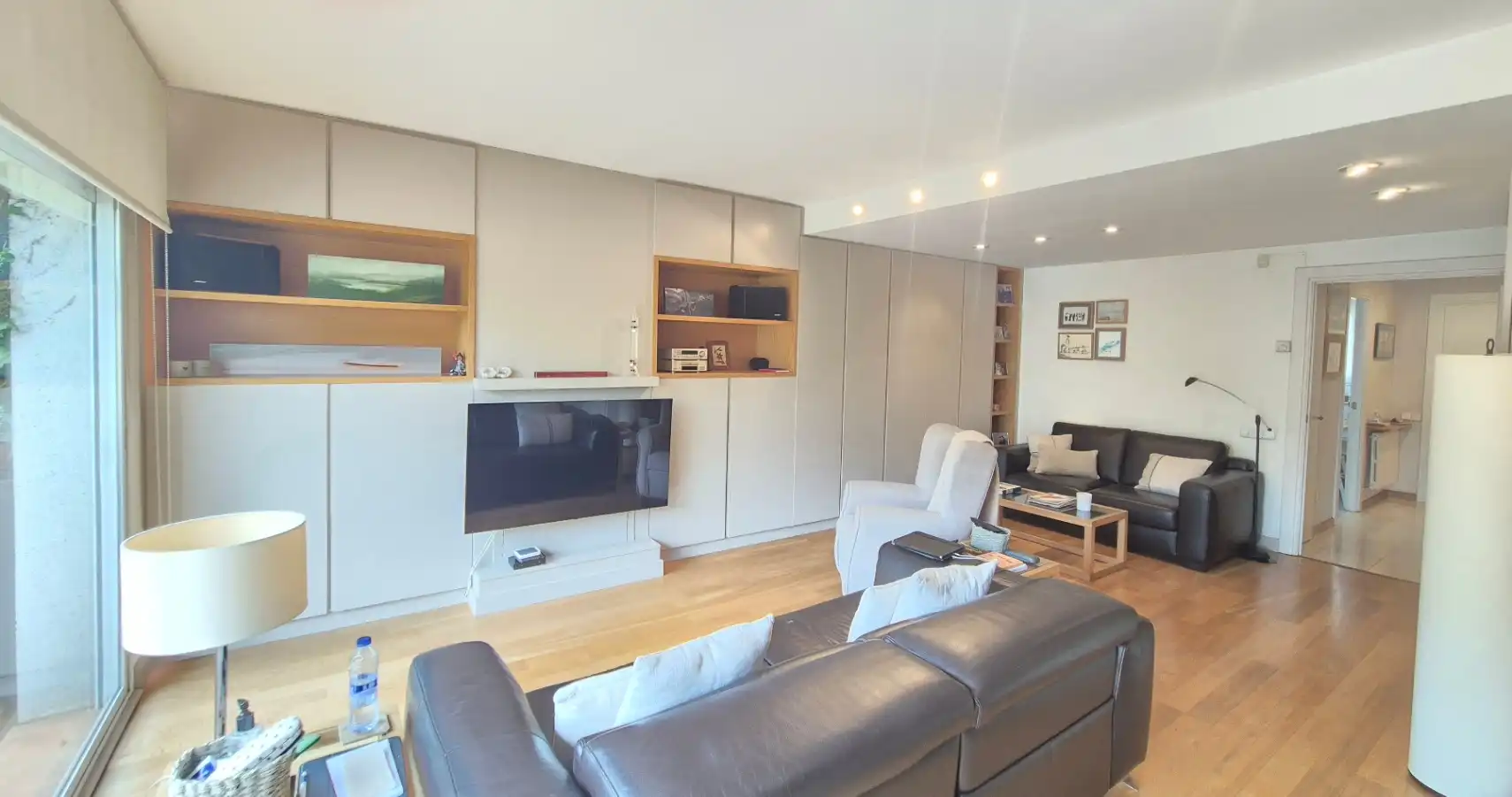 Sala d'estar de Casa adosada en venda en Palafrugell amb Aire condicionat, Calefacció i Jardí privat