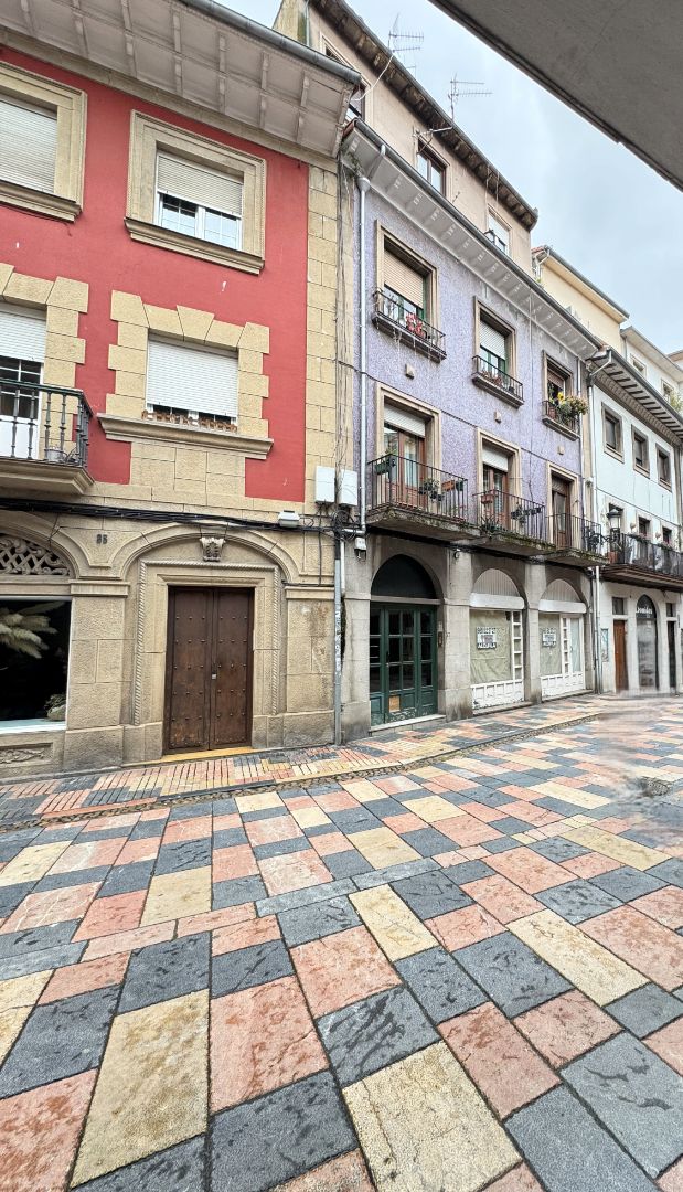 Exterior view of Flat for sale in Avilés  with Balcony