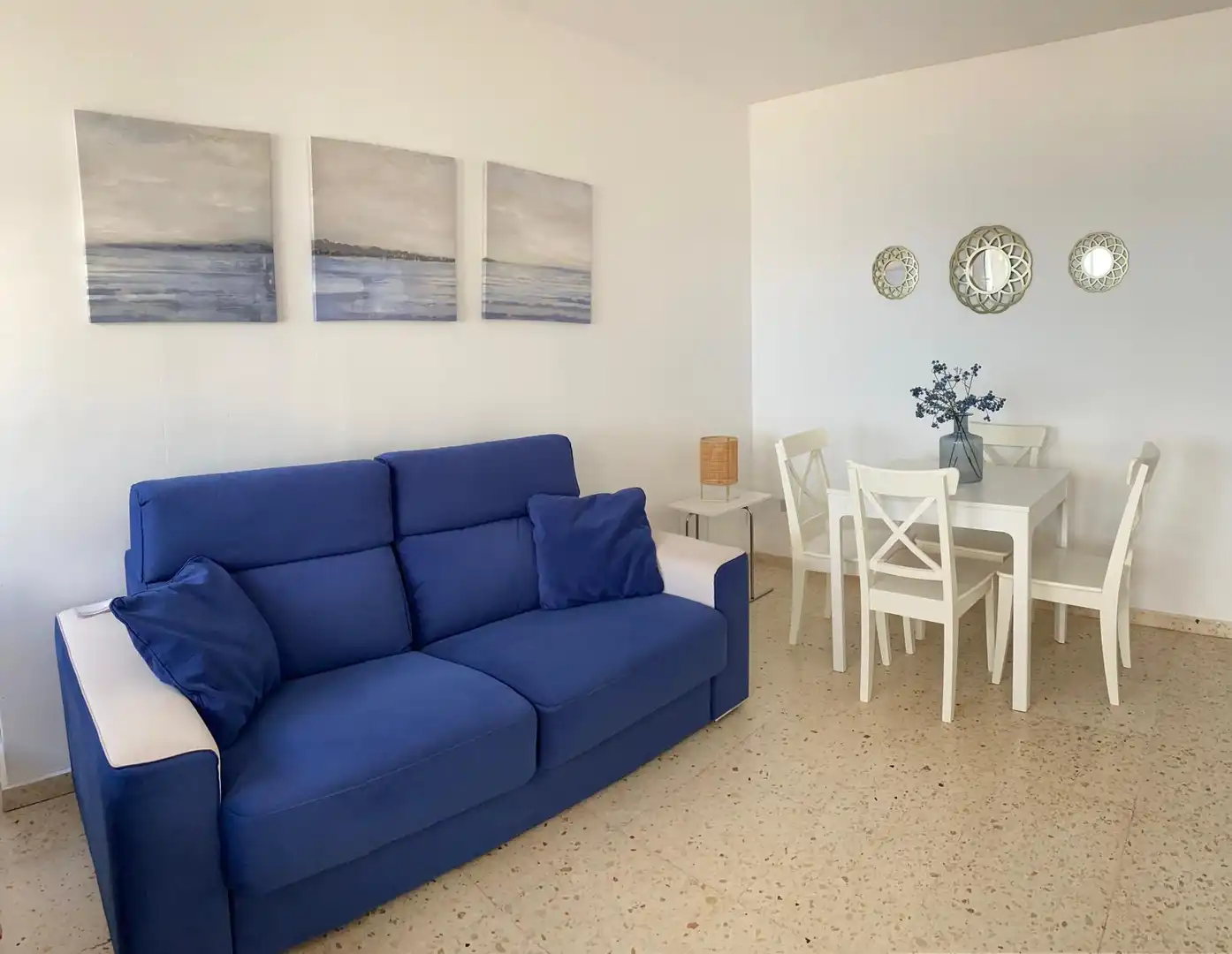 Sala de estar de Ático en venta en Alicante / Alacant con Aire acondicionado, Calefacción y Terraza