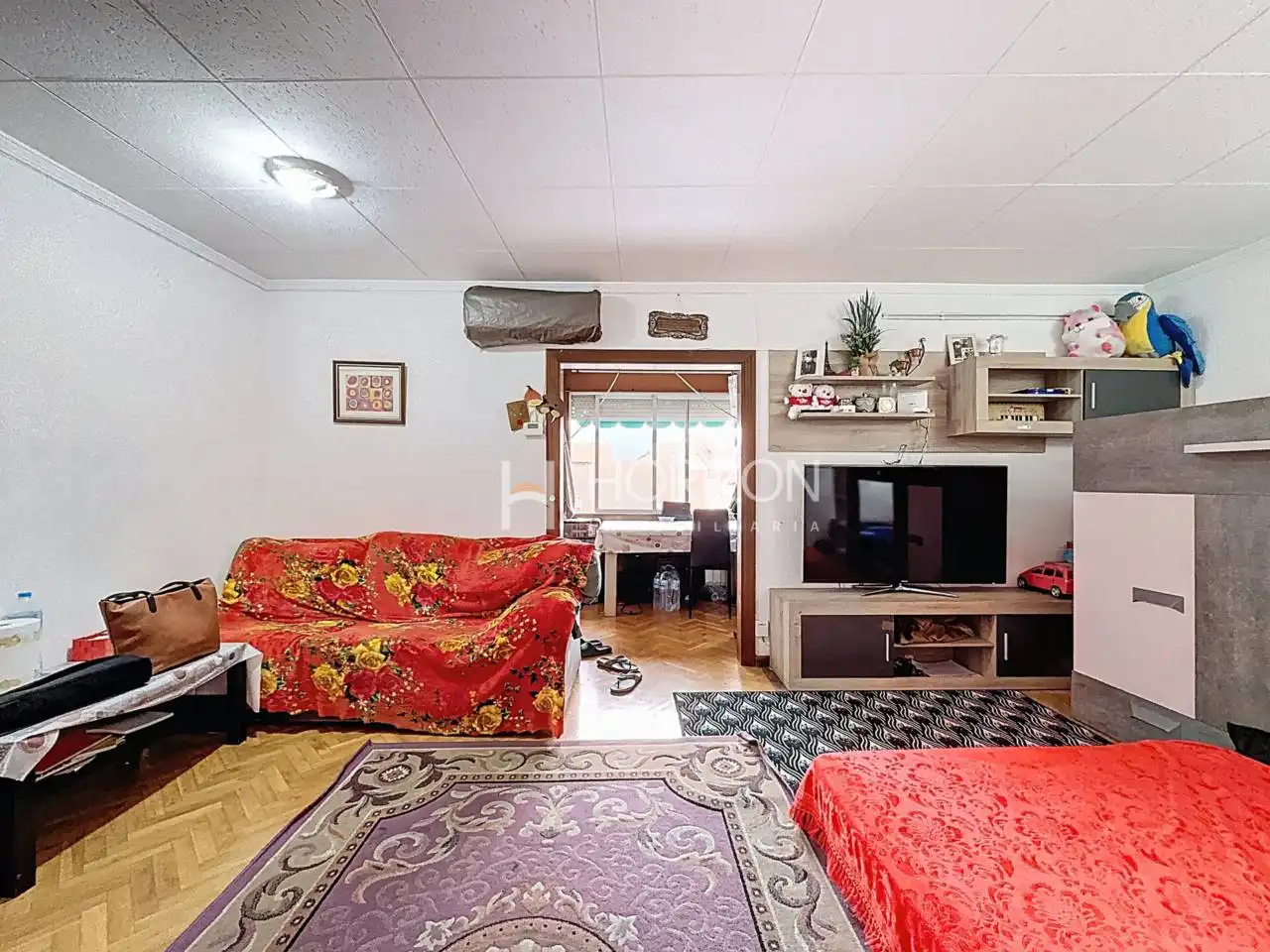 Sala de estar de Piso en venta en Barcelona con Terraza y Trastero