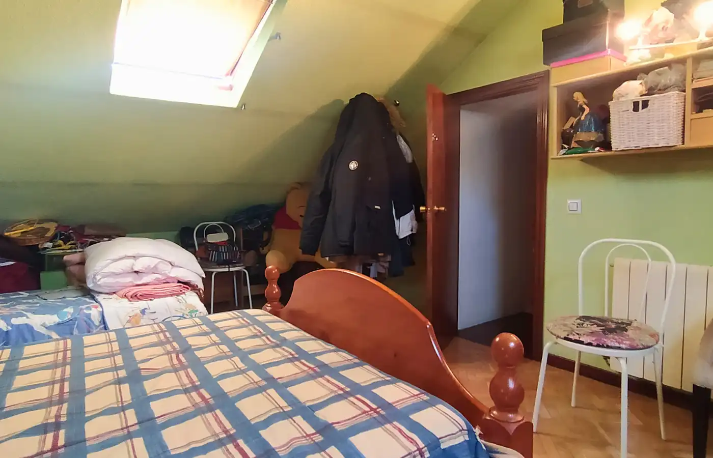Dormitori de Casa adosada en venda en Daganzo de Arriba amb Aire condicionat, Jardí privat i Terrassa