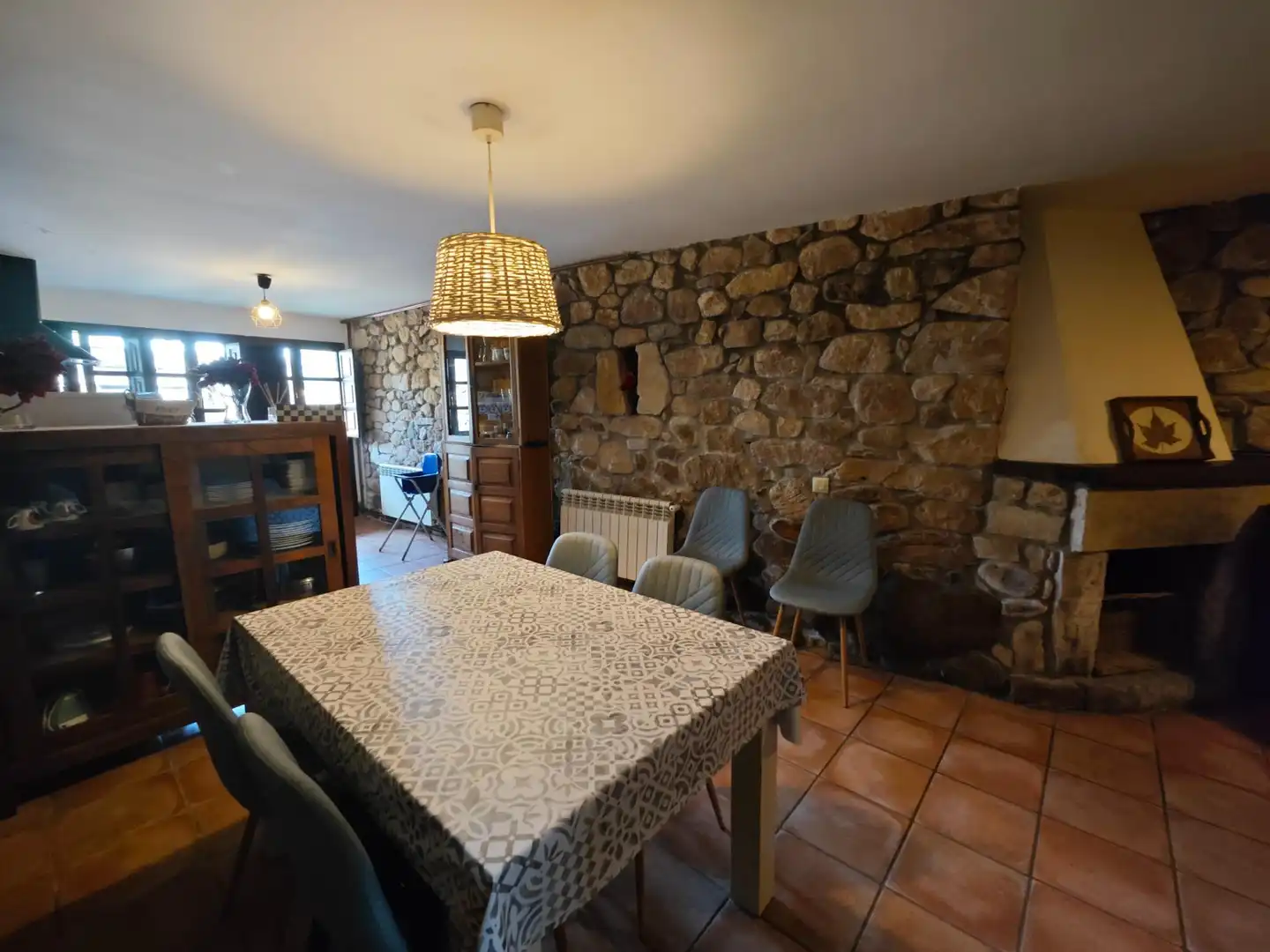 Comedor de Casa adosada en venta en Mazcuerras con Terraza