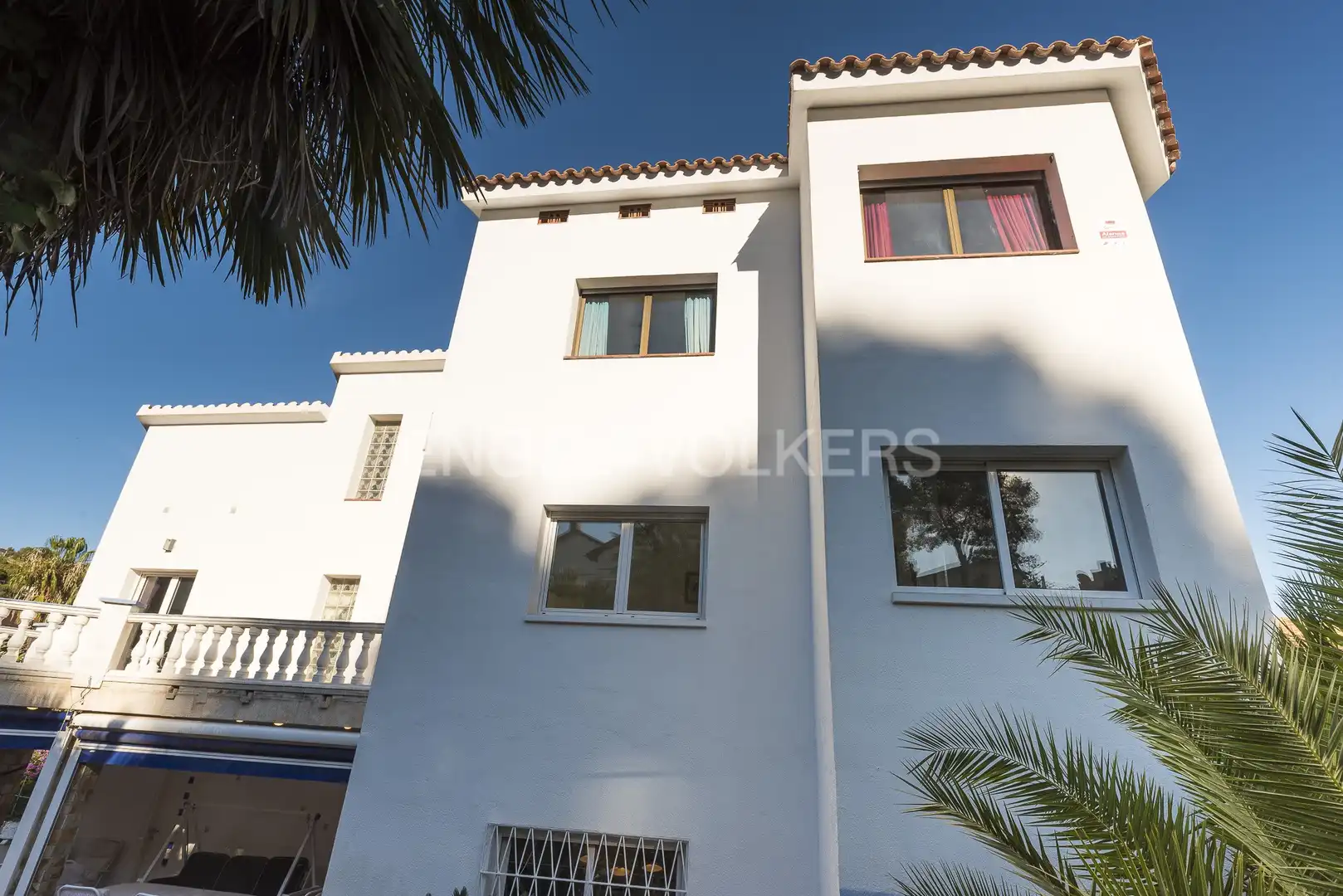 Exterior view of Houses for rent in Castelldefels  with Air Conditioner, Heating and Private garden
