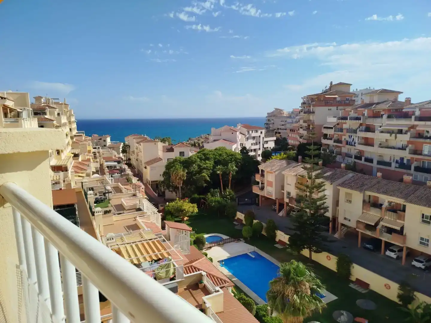 Vista exterior de Piso en venta en Benalmádena con Aire acondicionado, Terraza y Piscina