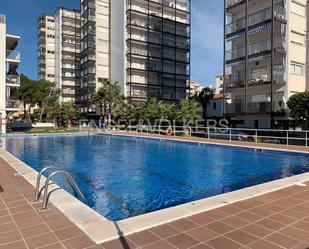 Swimming pool of Apartment to rent in Sitges  with Air Conditioner, Heating and Swimming Pool