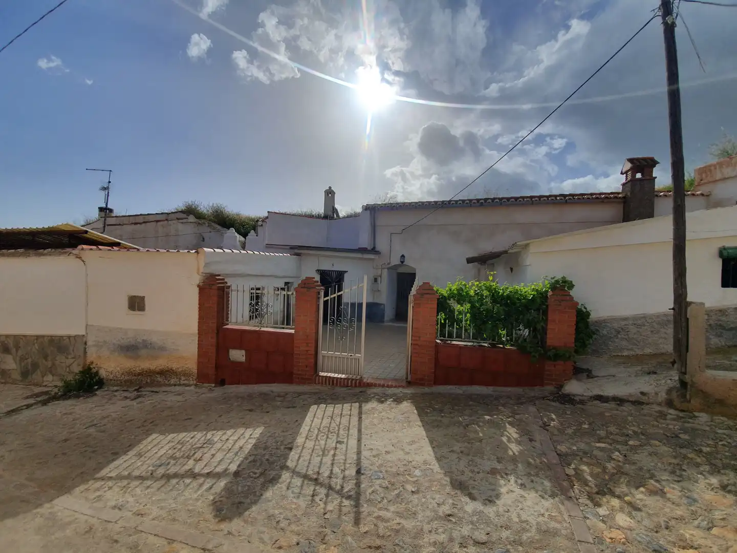 Vista exterior de Casa o xalet en venda en Guadix