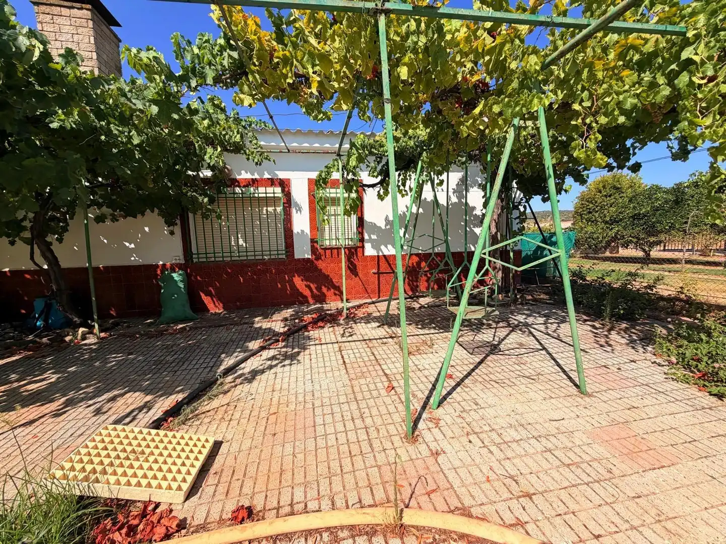 Vista exterior de Casa o chalet en venta en Valverde de Mérida con Jardín privado, Terraza y Trastero