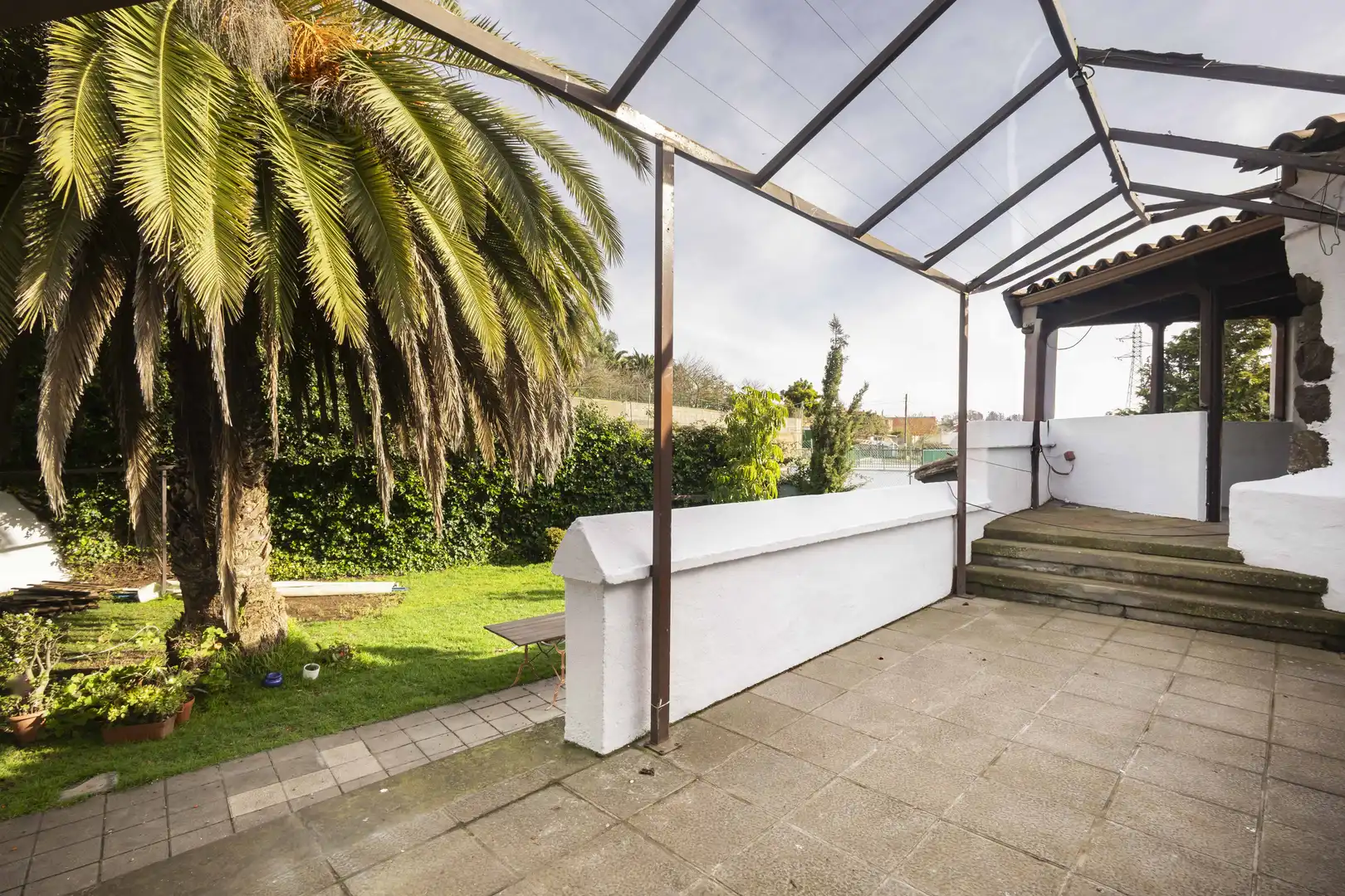 Terraza de Casa o chalet en venta en El Rosario