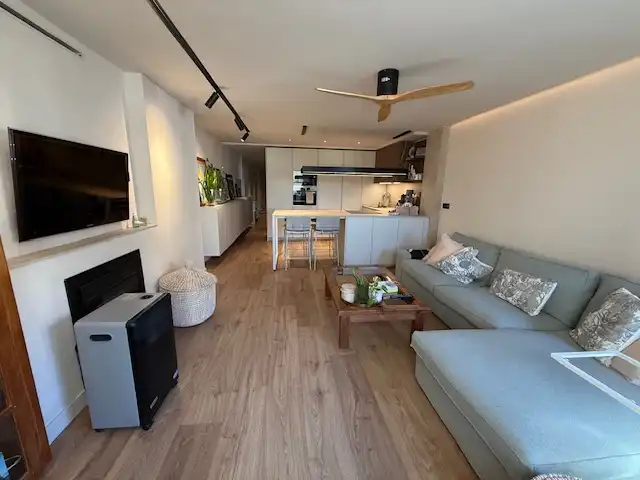 Sala d'estar de Pis en venda en Altea amb Aire condicionat, Moblat i Forn
