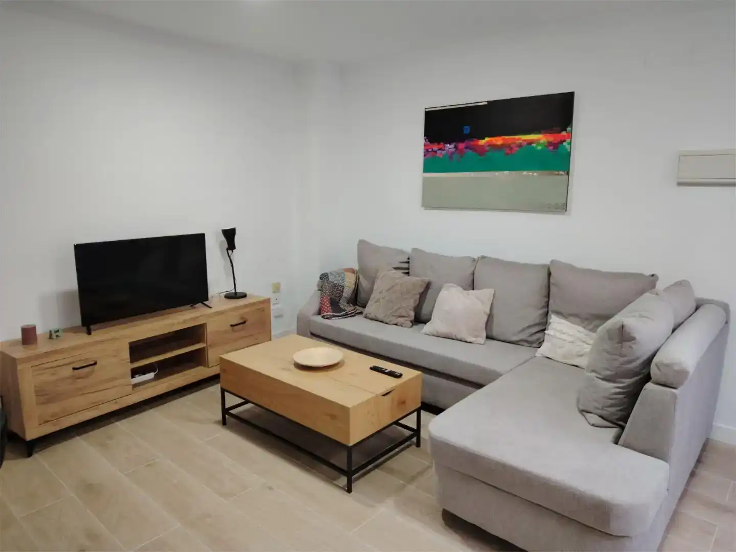 Living room of Flat for rent in El Pópulo - Santa María 