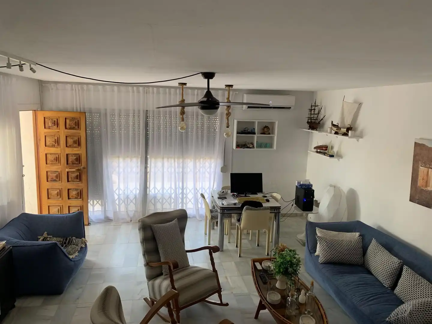 Sala de estar de Casa o chalet en venta en Cartagena con Aire acondicionado, Calefacción y Terraza