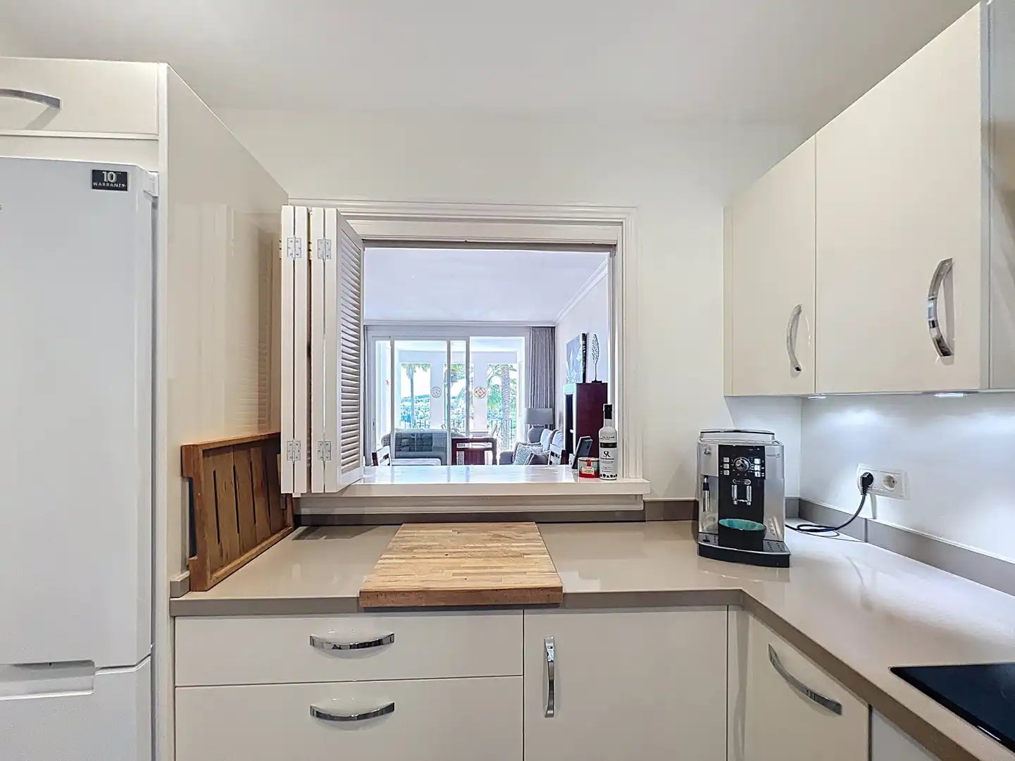 Cocina de Apartamento en venta en Manilva con Aire acondicionado, Terraza y Piscina