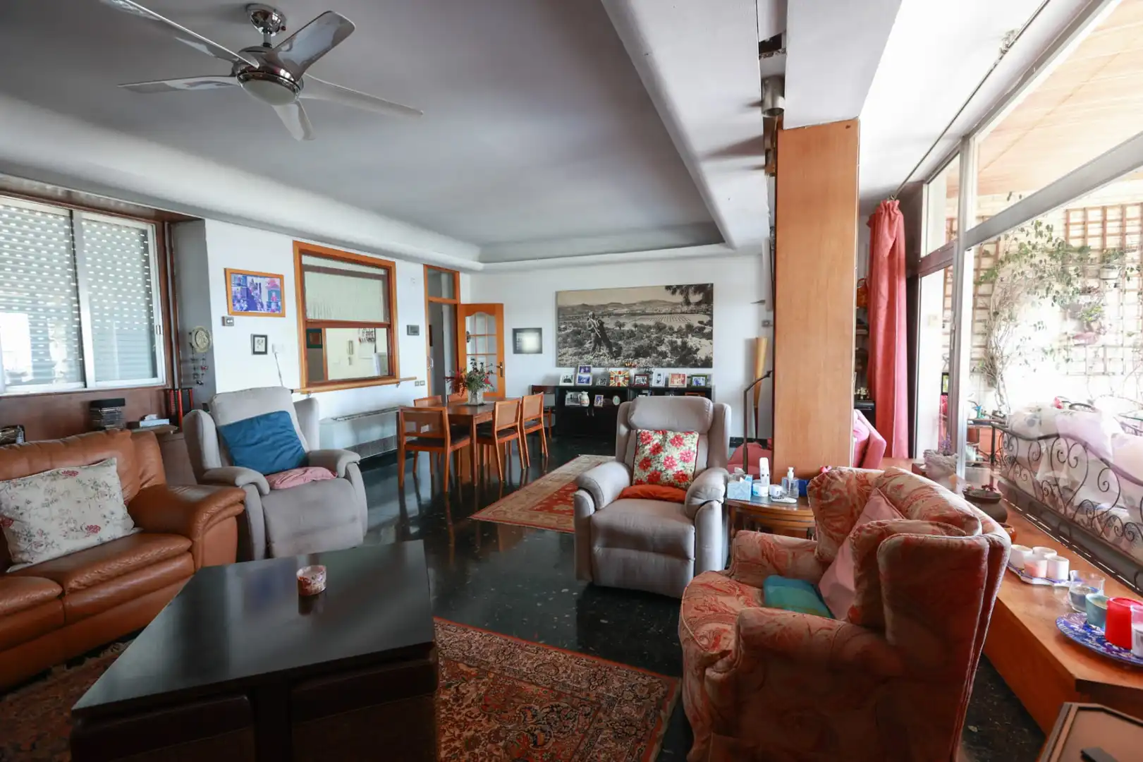 Sala d'estar de Àtic en venda en Valencia amb Aire condicionat i Terrassa