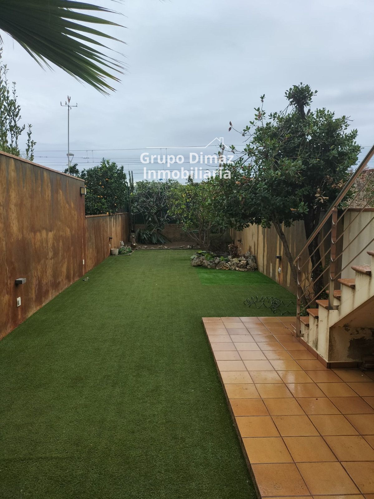 Garden of Single-family semi-detached to rent in Malgrat de Mar  with Air Conditioner, Heating and Terrace