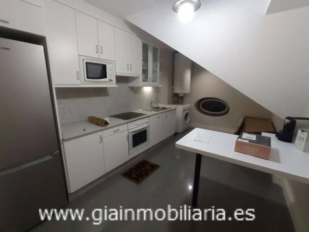 Cocina de Dúplex en venta en Mondariz-Balneario con Aire acondicionado, Calefacción y Parquet