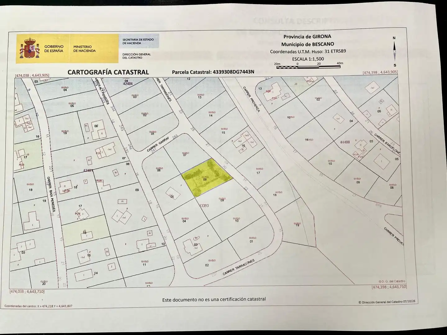Terreno residenziale in vendita a Urbanizacion Mas Llunes 249, imagen 8