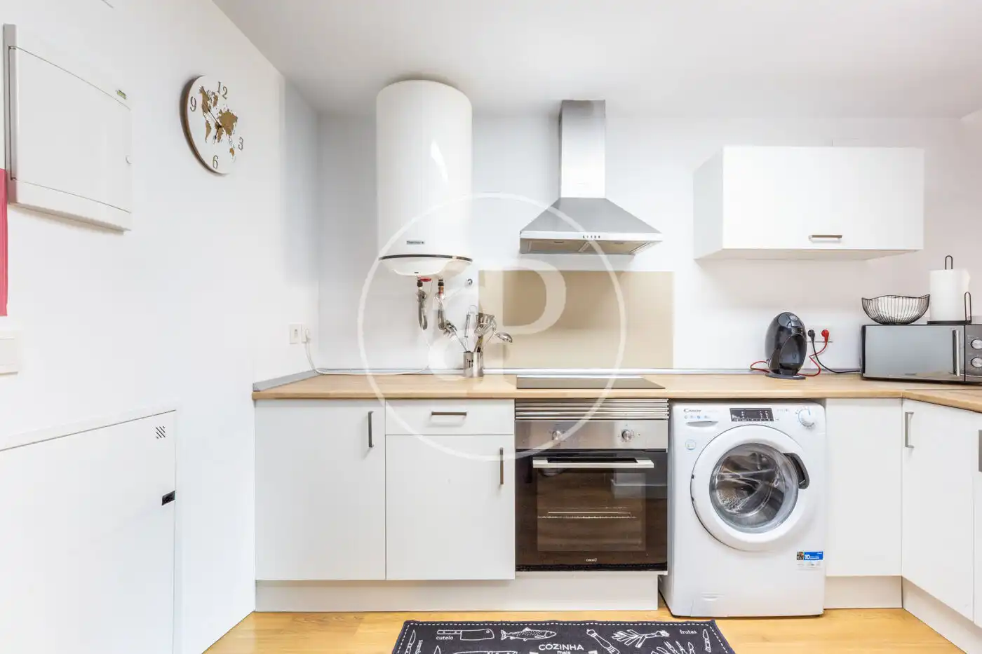 Küche von Wohnung zur Miete in Canet d'En Berenguer mit Klimaanlage, Heizung und Privatgarten