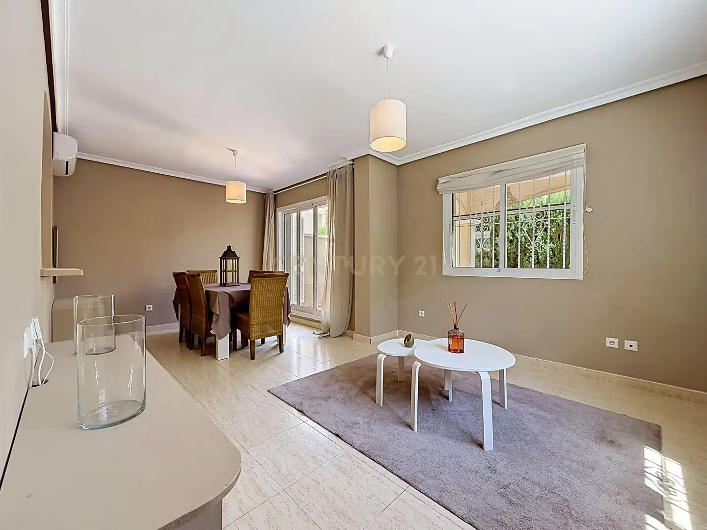Dining room of Detached homes for rent in Pilar de la Horadada  with Air Conditioner and Community pool