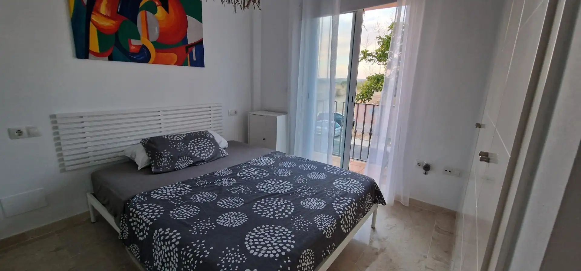 Dormitori de Casa adosada en venda en Ayamonte amb Jardí privat, Moblat i Balcó