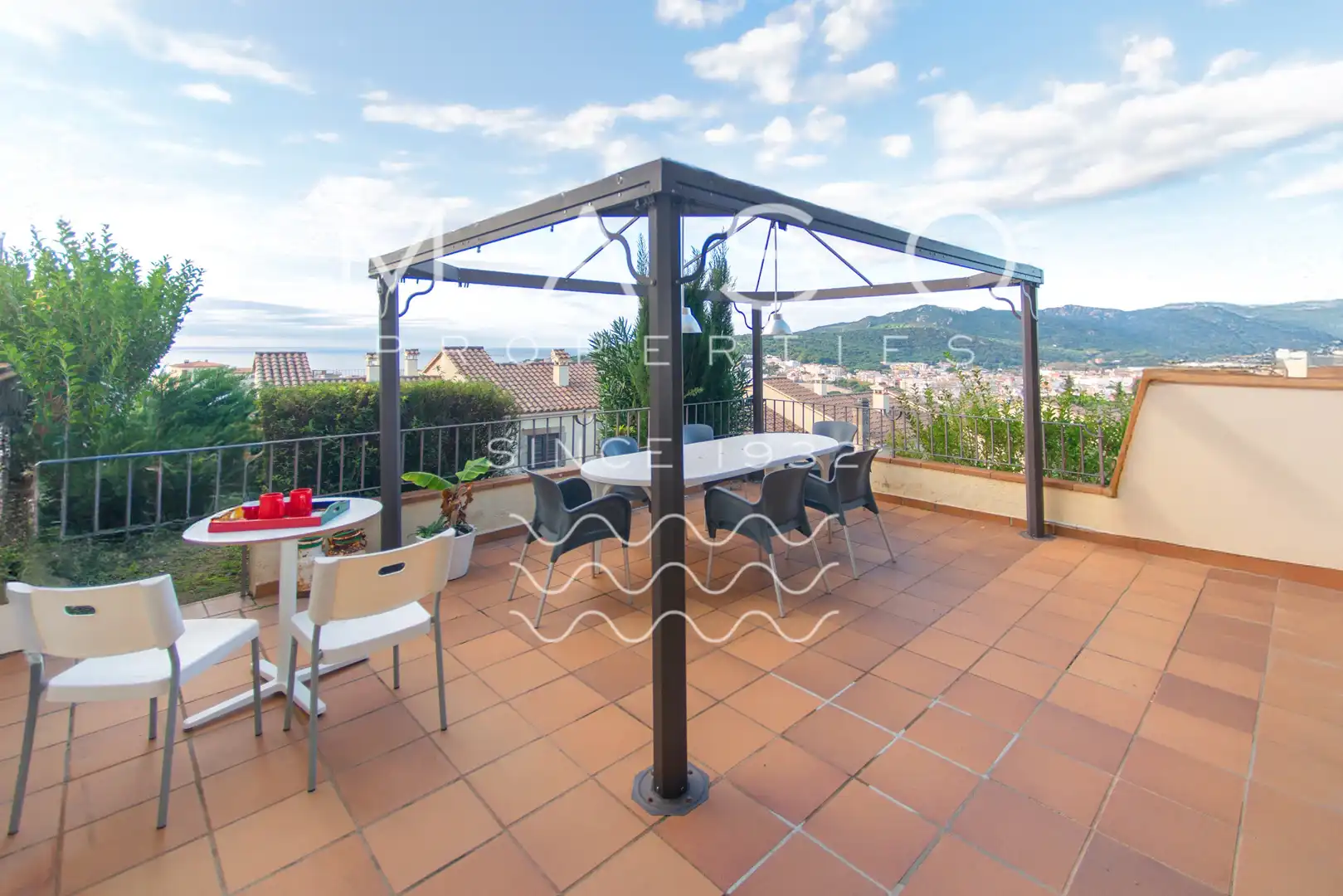 Terrassa de Casa adosada en venda en Sant Feliu de Guíxols amb Calefacció, Jardí privat i Terrassa