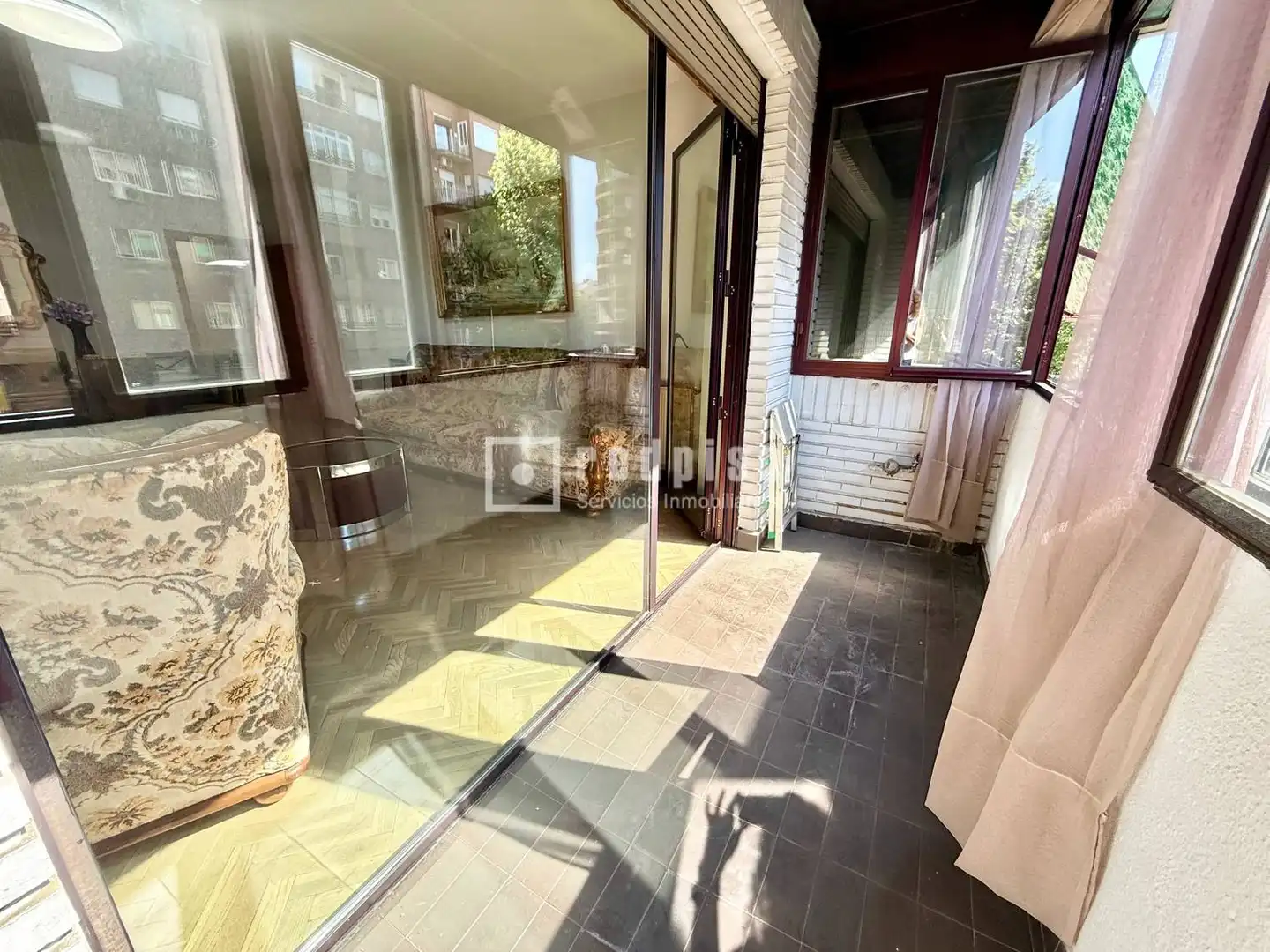 Terraza de Piso en venta en Madrid con Aire acondicionado, Calefacción y Jardín privado