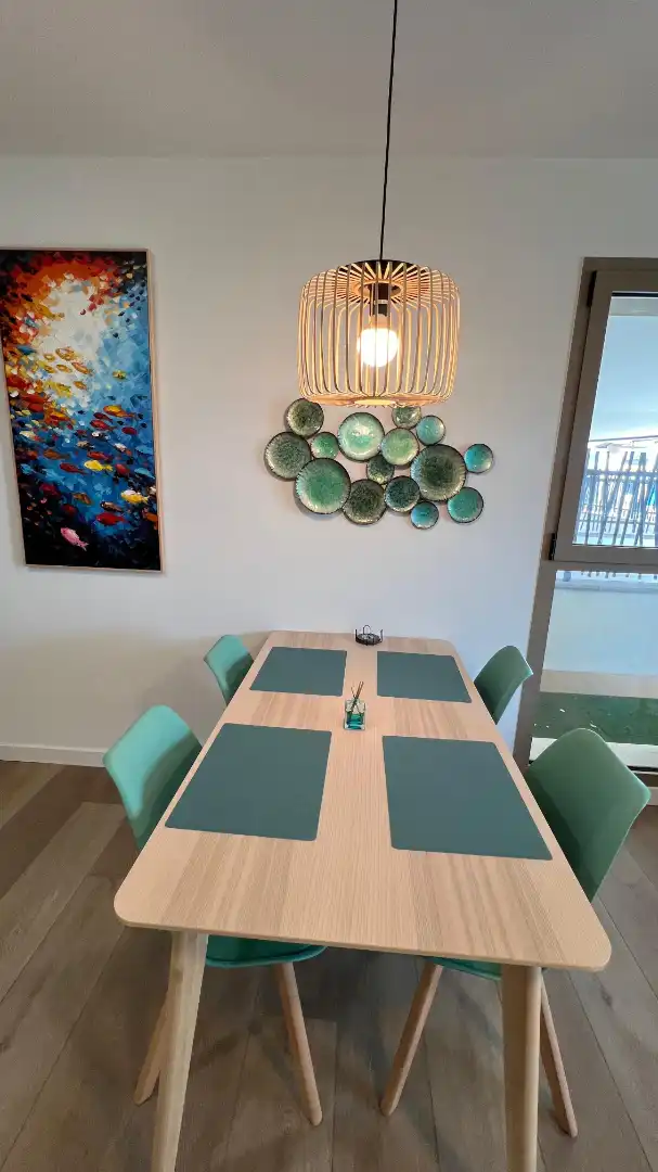 Comedor de Piso de alquiler en El Puig de Santa Maria con Aire acondicionado, Amueblado y TV