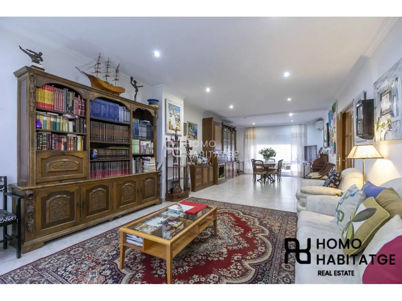 Sala d'estar de Casa o xalet en venda en Sabadell amb Aire condicionat, Calefacció i Terrassa
