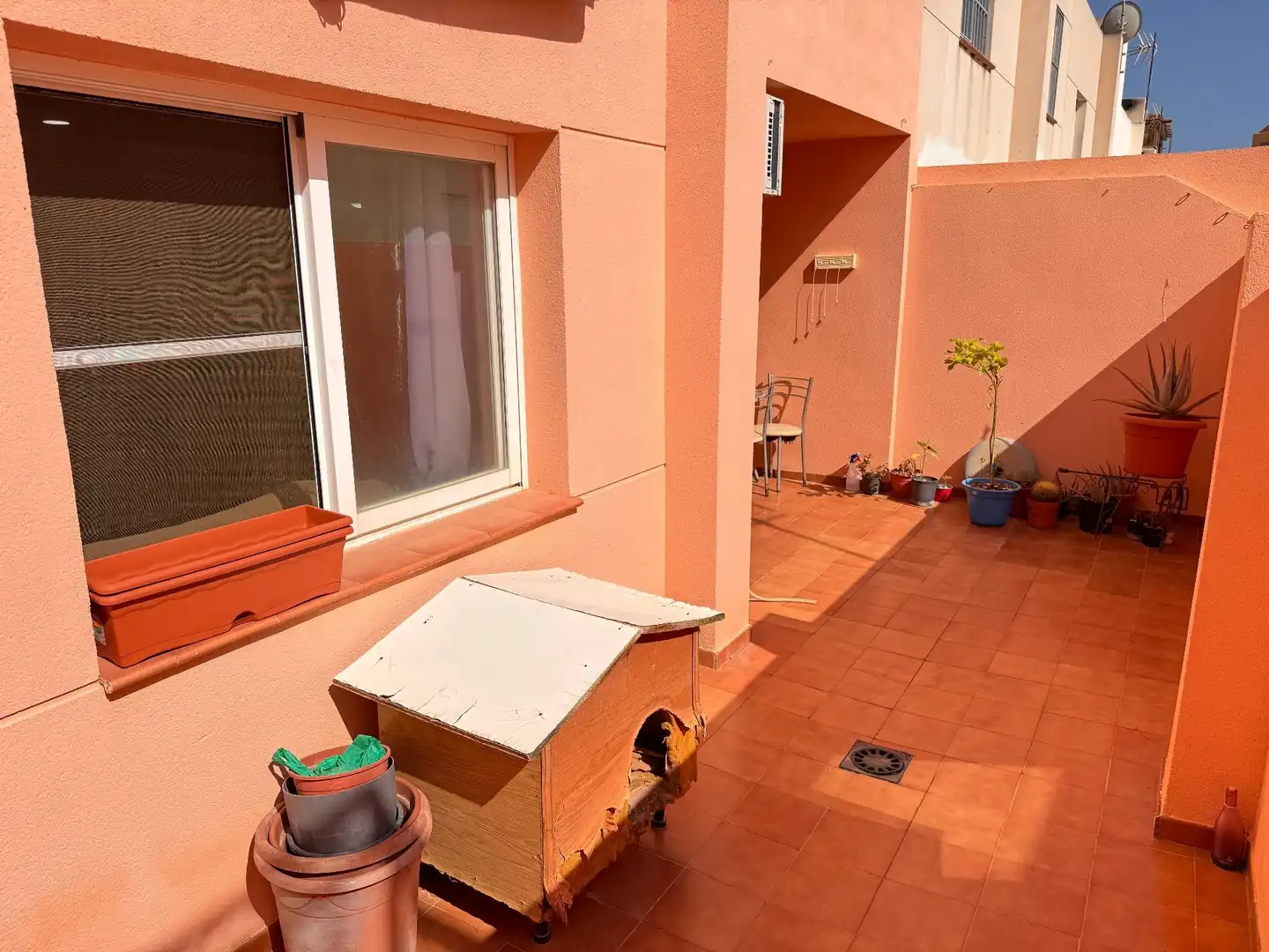 Terraza de Casa o chalet en venta en Roquetas de Mar con Aire acondicionado, Terraza y Trastero