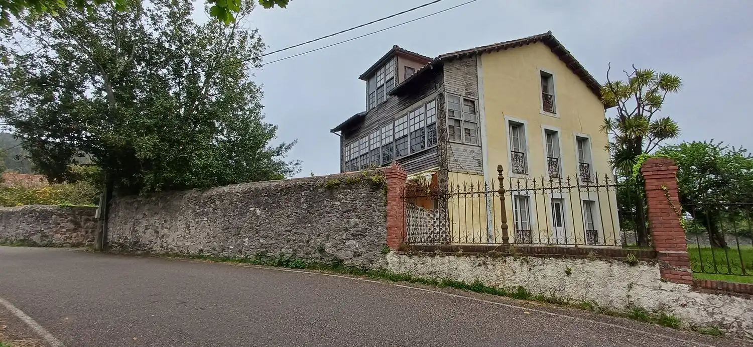 Exterior view of Houses for sale in Castrillón  with Terrace, Storage room and Swimming Pool