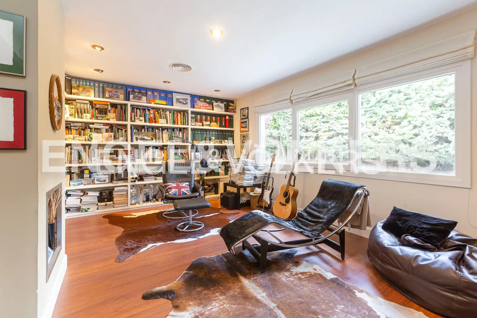 Living room of Houses for rent in Boadilla del Monte  with Air Conditioner, Heating and Private garden