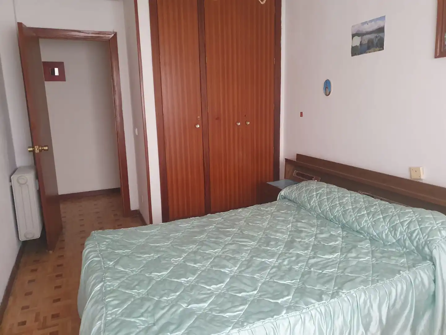 Schlafzimmer von Wohnung zum Verkauf in León Capital  mit Heizung, Parkett und Terrasse