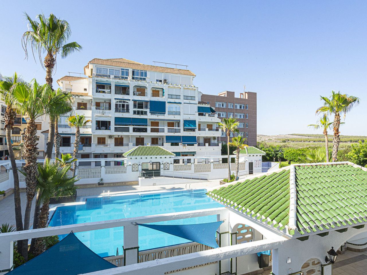 Swimming pool of Apartment for sale in Torrevieja  with Air Conditioner, Heating and Terrace