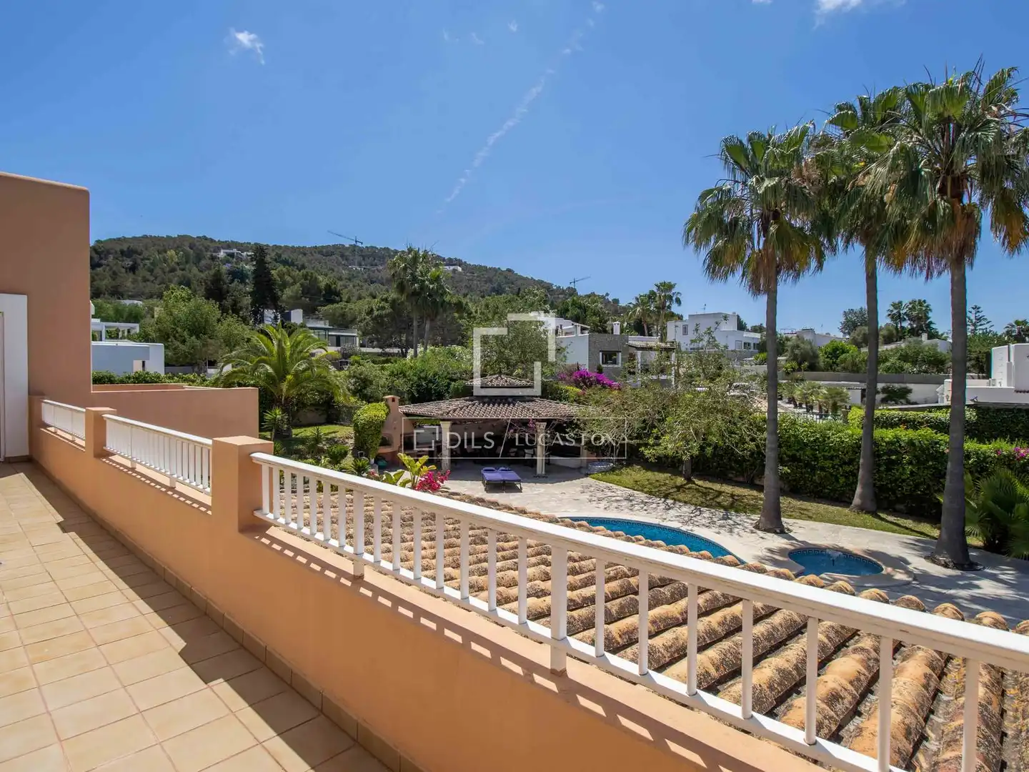 Vista exterior de Casa o chalet en venta en Santa Eulària des Riu con Aire acondicionado, Calefacción y Jardín privado